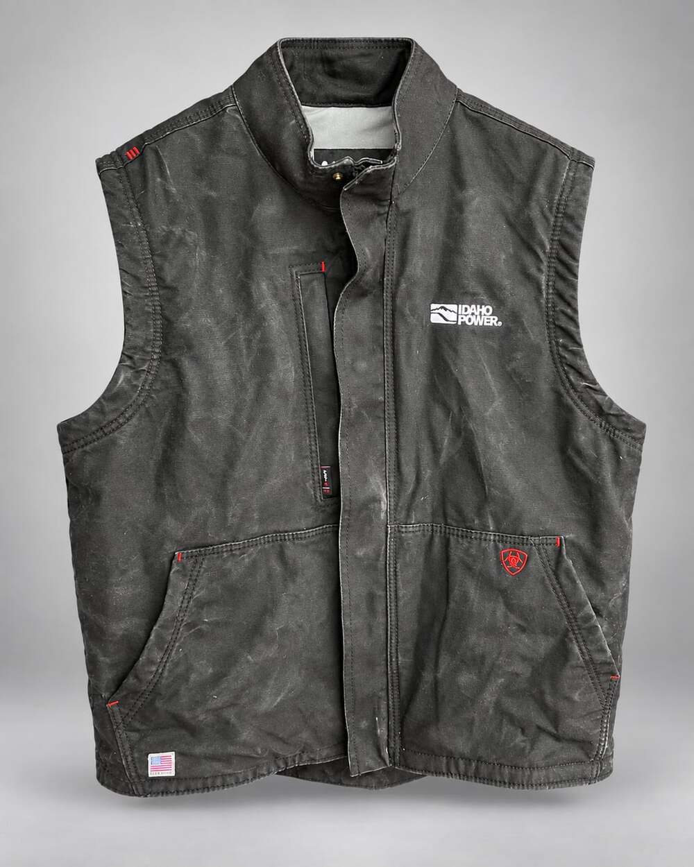 Ariat FR Workhorse Insulated Vest Men’s L Black Idaho Power 54 ATPV 10024030